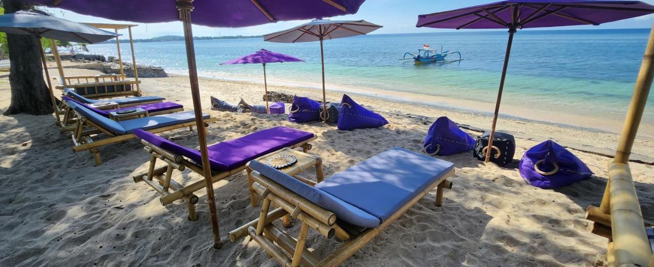 Purple Beach - Maithelia - Gili Air Exterior foto